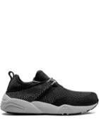 Puma Stampd Trinomic Woven Sneakers - Black