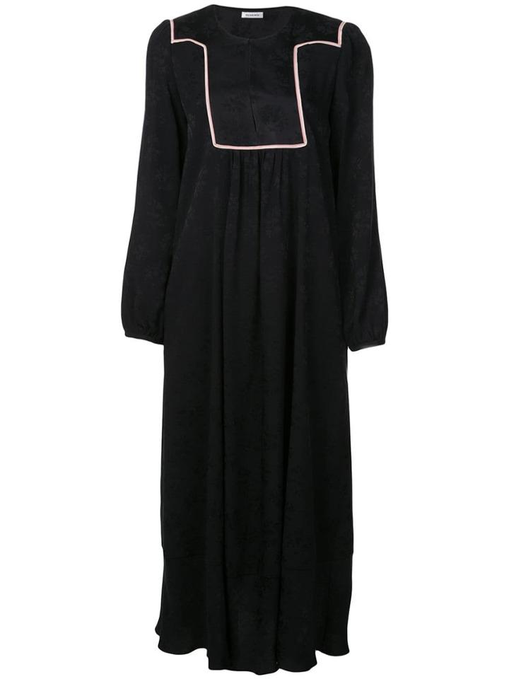 Vilshenko Longsleeved Flared Maxi Dress - Black