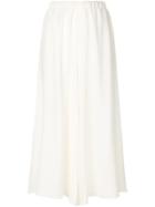 Jil Sander High Waisted Culottes - White