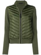 Canada Goose Knitted Padded Jacket - Green