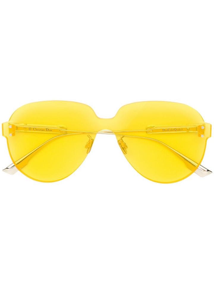 Dior Eyewear Colorquake3 Sunglasses - Yellow