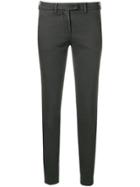 Incotex Low Waist Slim-fit Trousers - Grey