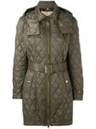 Burberry - Quilted Jacket - Women - Polyester - M, Green, Polyester