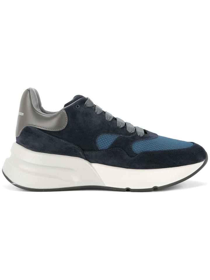 Alexander Mcqueen Oversized Runners - Blue