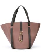 Zac Zac Posen Belay Large Colourblock Tote - Brown