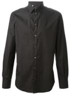 Dolce & Gabbana Classic Shirt, Men's, Size: 39, Black, Cotton