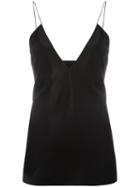 Haider Ackermann Spaghetti Strap Vest, Women's, Size: 38, Black, Acetate/rayon