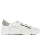 Strategia Strategia X Elena Iachi Metallic Low-top Sneakers - Grey