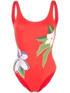 Onia Kelly Swimsuit - Red