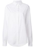 Saint Laurent - Classic Long Sleeve Shirt - Women - Cotton - 42, White, Cotton