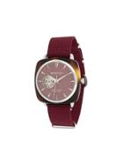 Briston Watches Clubmaster Iconic Acetate Watch - Red