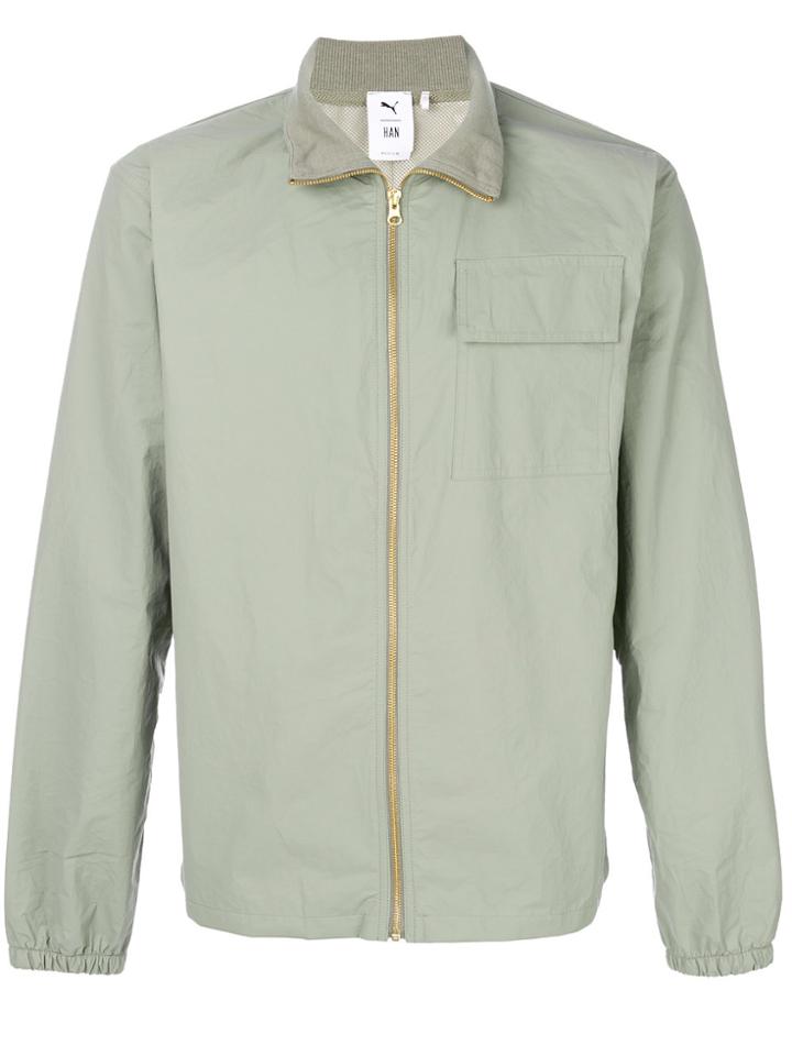 Puma Zipped Jacket - Green