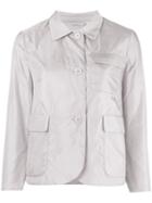 Aspesi - Americana Cropped Jacket - Women - Polyamide/polyester - S, Women's, Pink/purple, Polyamide/polyester