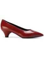 Marni Pointed Toe Pumps - Red