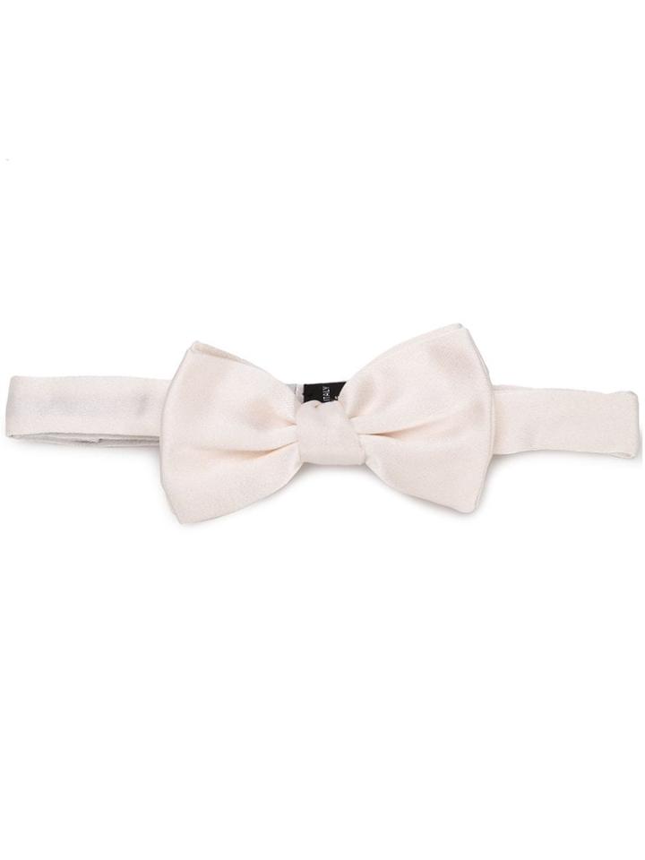 Nicky Papillon Bow Tie - White