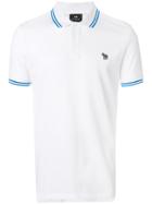 Ps By Paul Smith Embroidered Logo Polo Shirt - White
