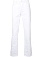 Maison Kitsuné - Straight-leg Jeans - Men - Cotton - 33, White, Cotton