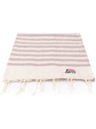 Mc2 Saint Barth Striped Beach Towel - Neutrals