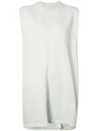 Rick Owens Drkshdw - Audrey Sleeveless Tunic - Women - Cotton - S, Grey, Cotton