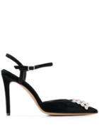 Alexandre Vauthier Embellished Othilia Sandals - Black