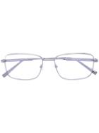 Ermenegildo Zegna - Square-frame Glasses - Men - Titanium/acetate - 56, Grey, Titanium/acetate