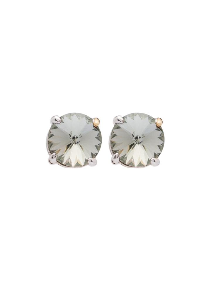 Miu Miu Crystal Earrings - Black