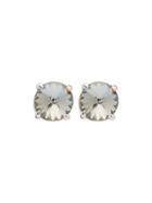 Miu Miu Crystal Earrings - Black