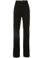 Bassike Slouch Chinos - Black