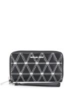 Michael Michael Kors Large Quilted Wallet - Black