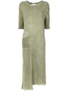 Mara Mac Side Pocket Dress - Green