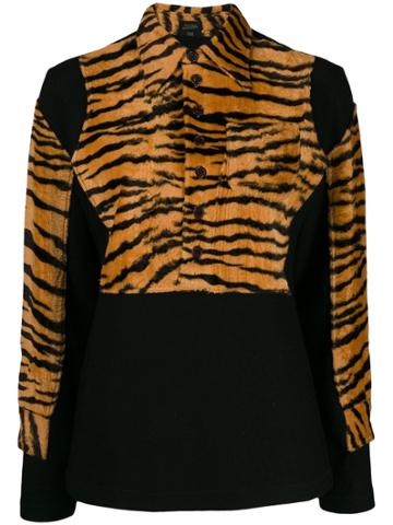 Jean Paul Gaultier Pre-owned 1994 Tiger Print Shirt - Brown