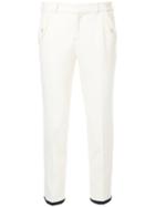 Loveless Cropped Trousers - Nude & Neutrals