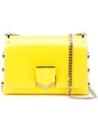 Jimmy Choo Petite 'lockett' Shoulder Bag, Women's, Yellow/orange