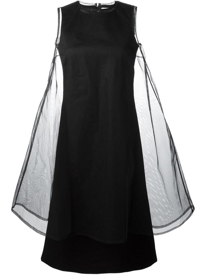 Comme Des Garçons Noir Kei Ninomiya Tulle Overlay Dress