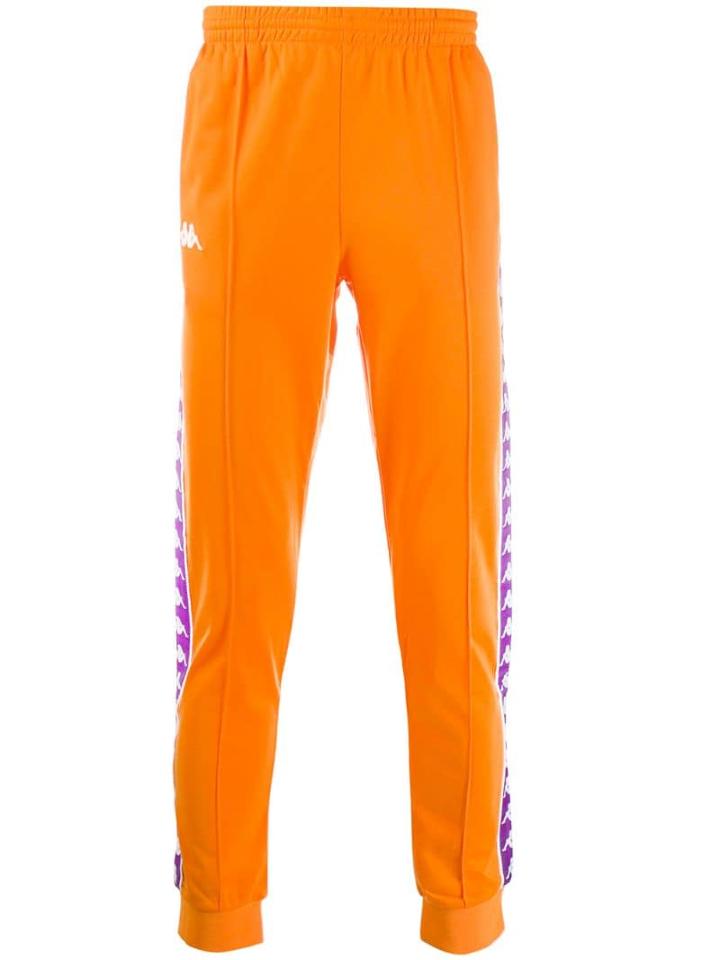 Kappa Logo Tape Track Trousers - Orange