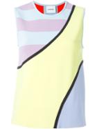 Iceberg Striped Colour Block Tank Top
