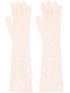 Max Mara Three-quarter Length Gloves - Neutrals