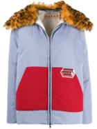 Marni Colour Block Padded Jacket - Blue