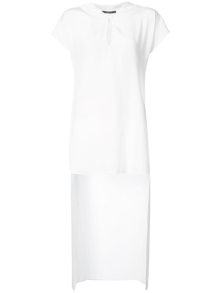Derek Lam Hooded Coverup - White