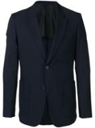 Ami Paris Half-lined Two Buttons Jacket - Blue