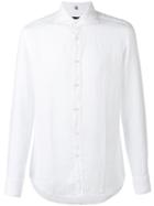 Fay Classic Shirt, Men's, Size: 41, White, Linen/flax