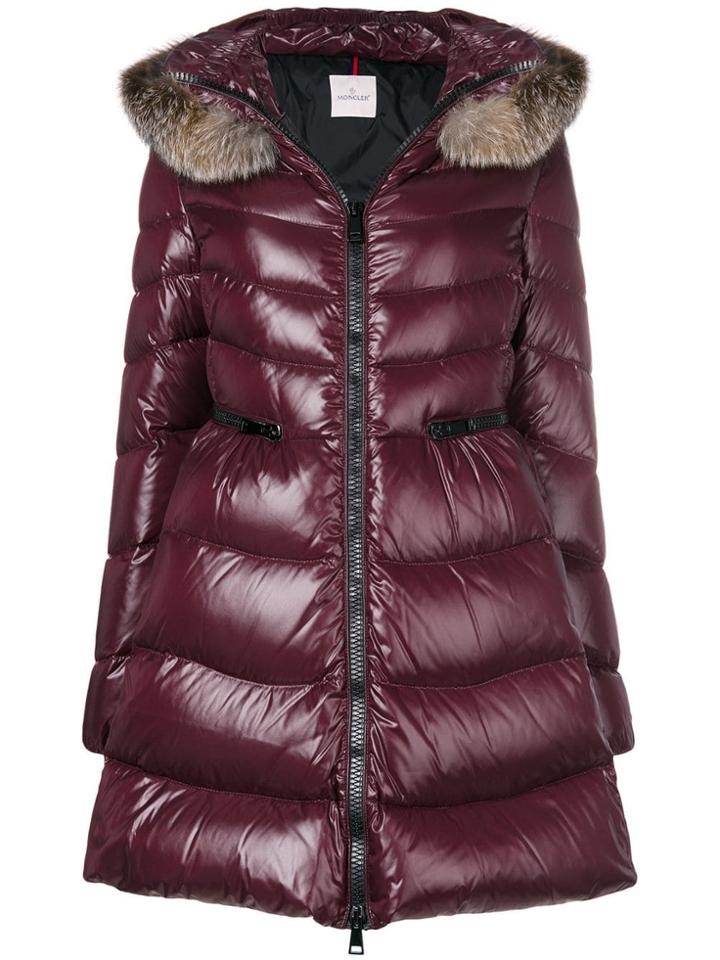 Moncler Padded Coat - Pink & Purple