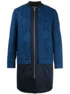 Natural Selection Type4 Bomber Coat, Men's, Size: Xs, Blue, Spandex/elastane/cotton/polyester