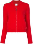 The Upside Sport Zipped Cardigan - Red