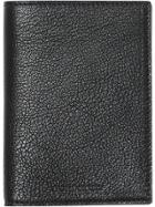 Burberry Leather Passport Holder - Black