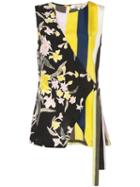 Diane Von Furstenberg Sedona Asymmetric Top - Black