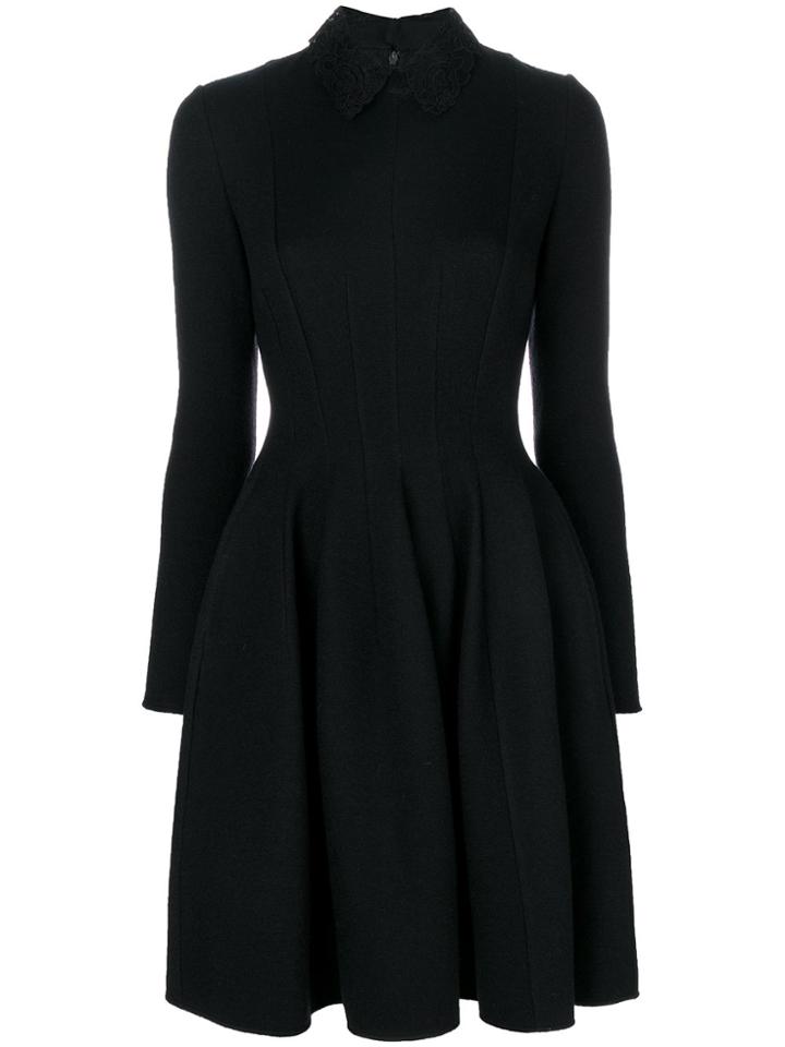 Ermanno Scervino Classic Flared Dress - Black