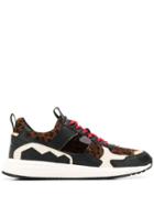 Moa Master Of Arts Animal Patch Sneakers - Black