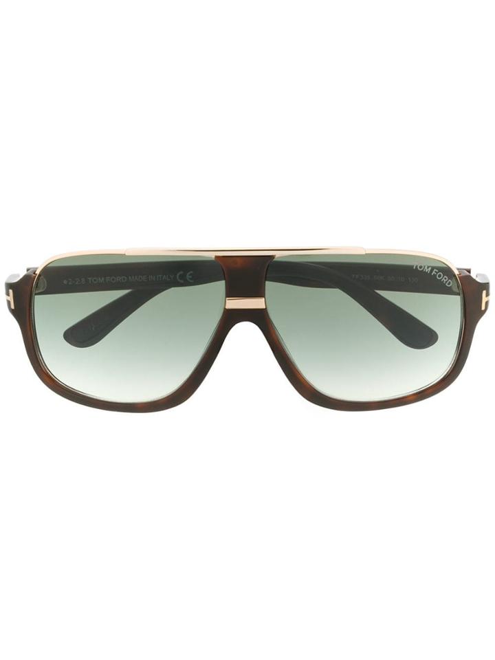 Tom Ford Eyewear Elliot Sunglasses - Brown