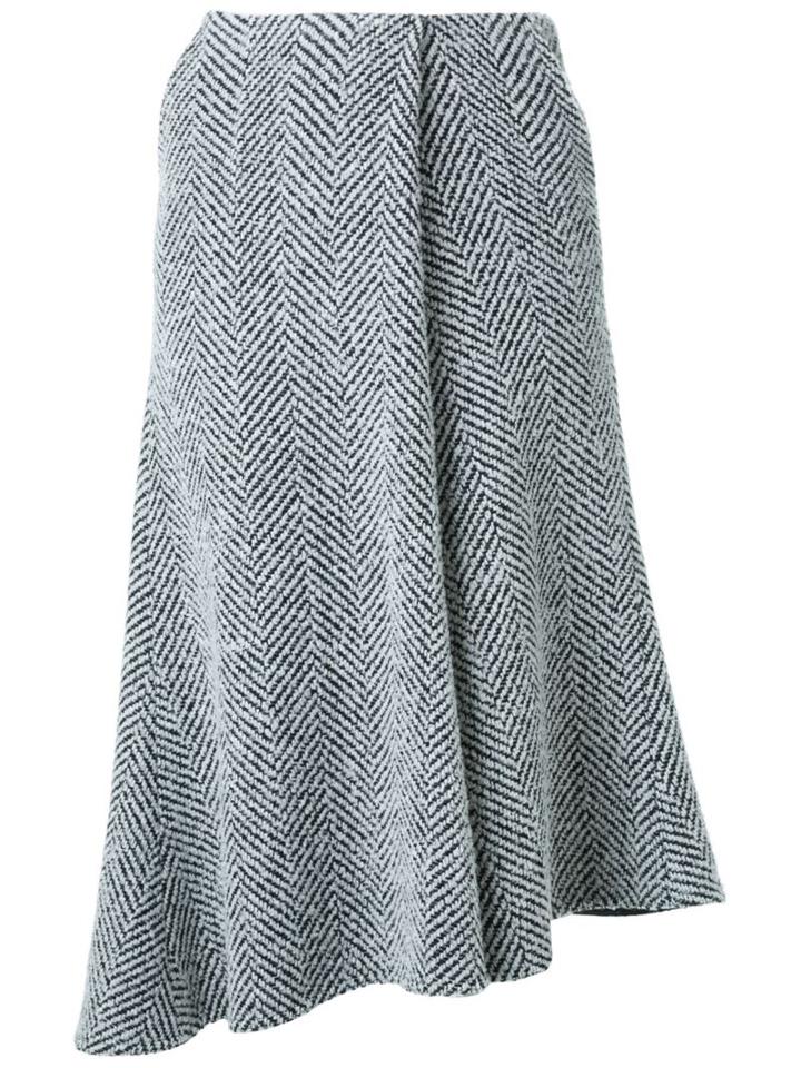 Fad Three Flared Asymmetric Skirt